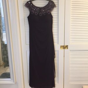 ELEGANT EVENING DRESS. SZ. 14